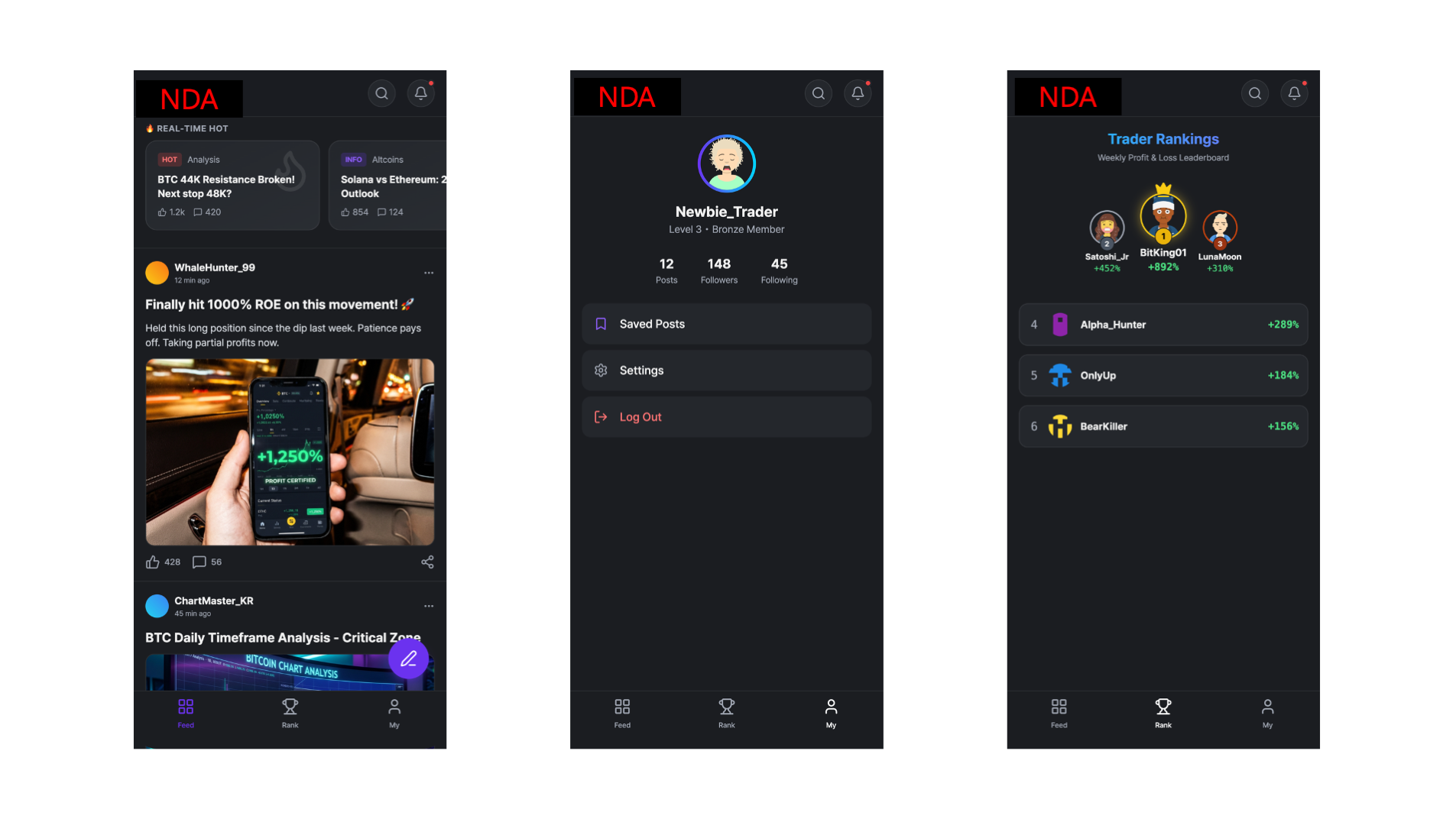 크립토 트레이더 커뮤니티 개발